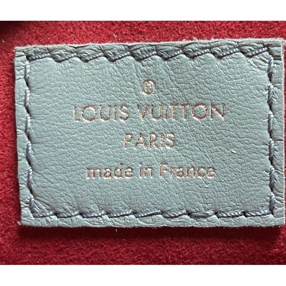 Louis Vuitton Coussin Bag Monogram Embossed Lambskin PM Blue - Picture 7 of 7